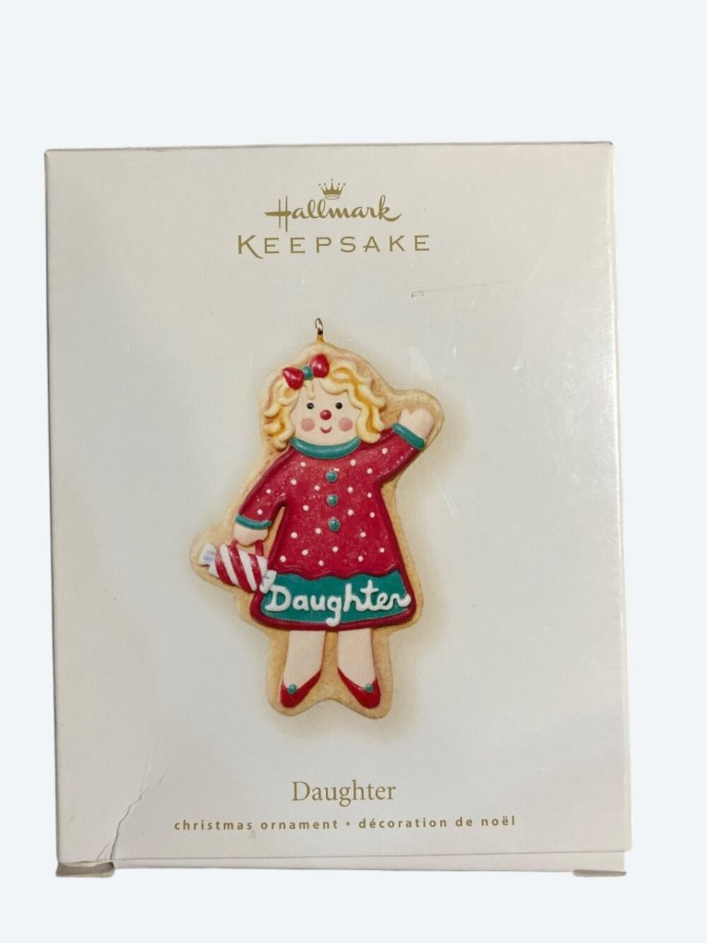 Hallmark Keepsake Gingerbread Daughter Ornament 2007 Handcrafted with Box